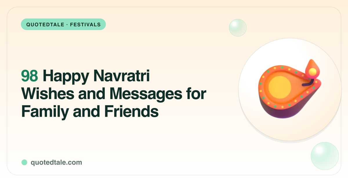 98 Happy Navratri Wishes and Messages for Family and Friends