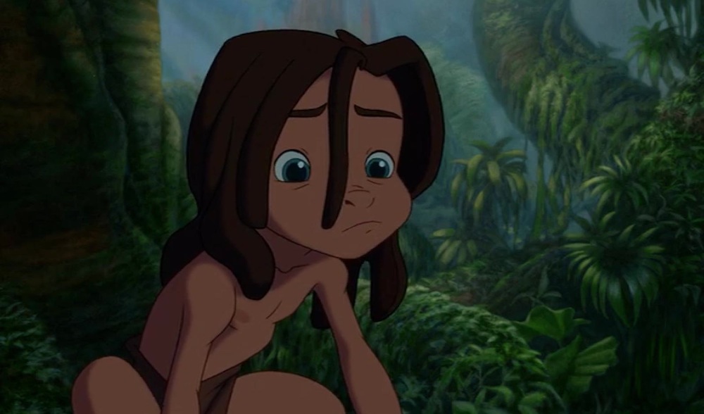 What animal was Tarzan raised by?