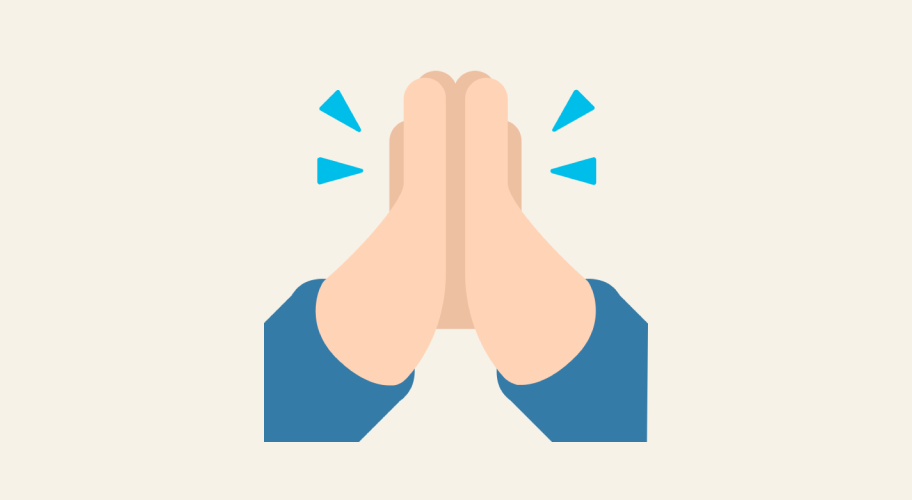 Folded Hands Emoji