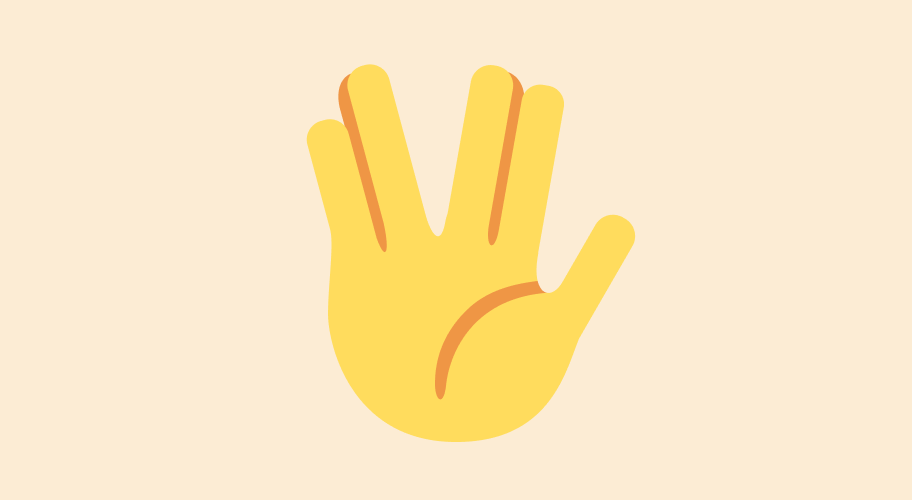 V shape Finger